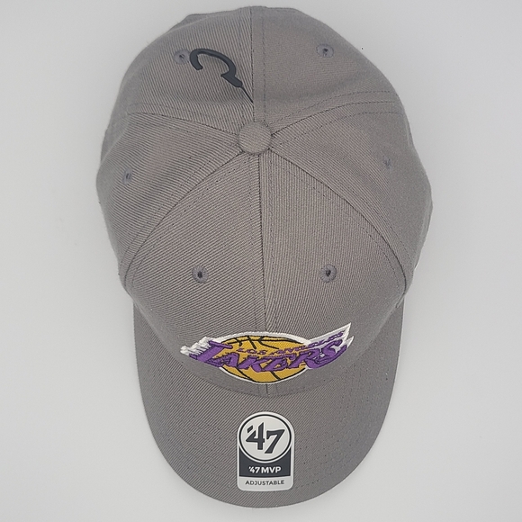 47 Brand - "MVP" Model, NBA Los Angeles LAKERS Adjustable Cap - Picture 5 of 12